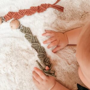 Pacifier Clip Rosalie Abbi's